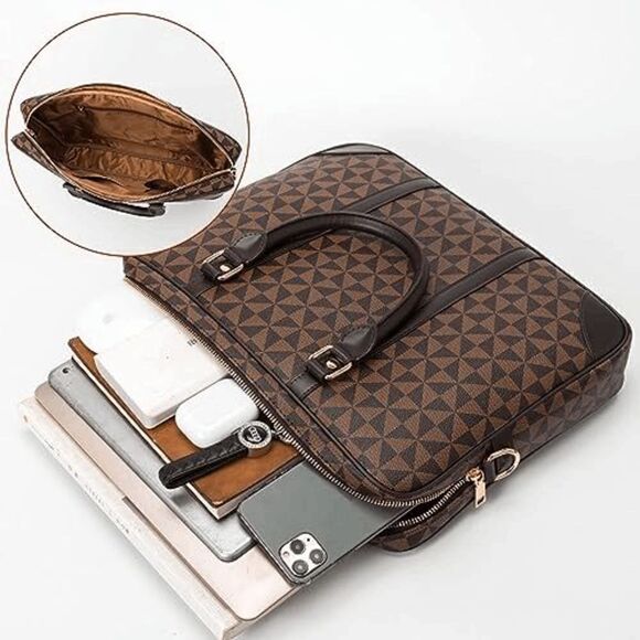 Unbranded Large Business Purse Top-handle Briefcase Working Bag Crossbody Bags - Picture 5 of 6